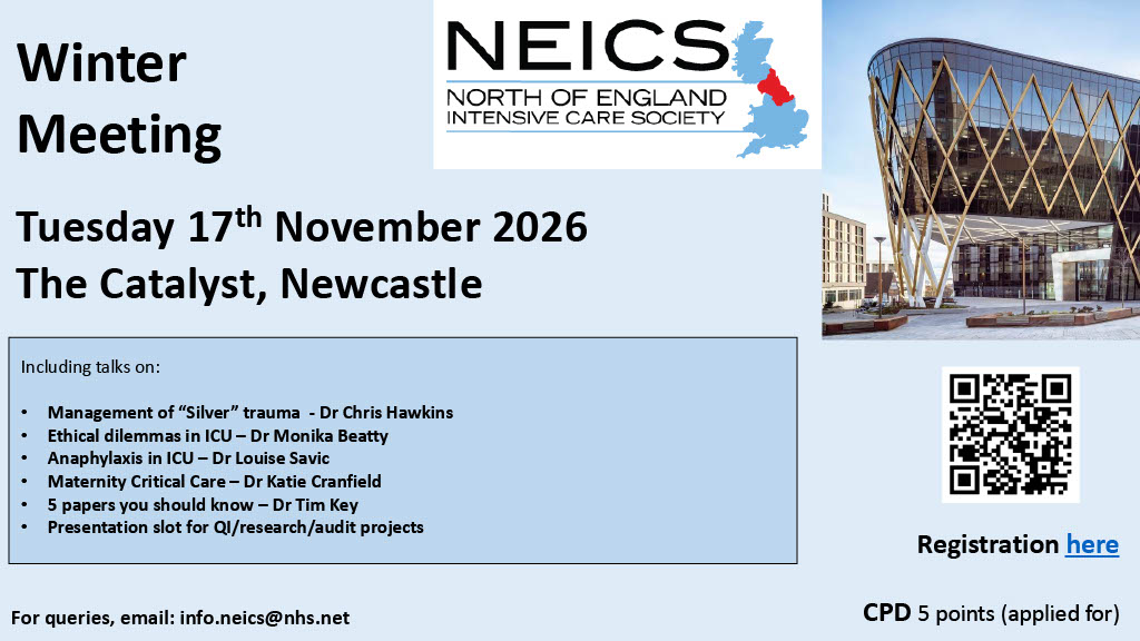 Details of NEICS Winter Meeting 2026
